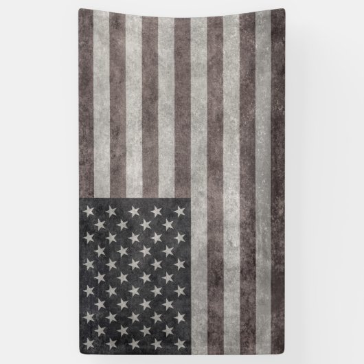 米国は、キャンバスの質のヴィンテージのレトロのスタイル印を付けます 横断幕 (縦)