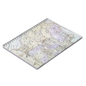 米国は、c1812地図を描きます ノートブック (左側)