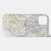 米国は、c1812地図を描きます Case-Mate iPhoneケース (裏面 (横))