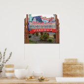 米国へようこそ ポスター (キッチン)