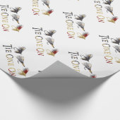 米国を採取しているはえ ラッピングペーパー (角)