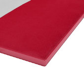 米国アイオワ州旗を持つガラス板 カッティングボード (角)