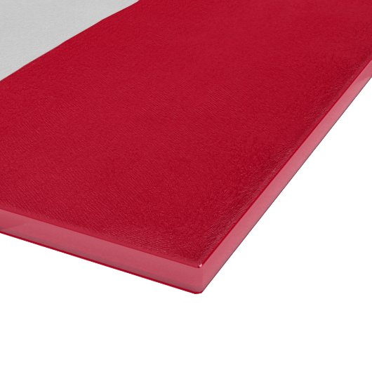 米国アイオワ州旗を持つガラス板 カッティングボード (角)