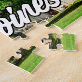 米国アイオワ州，デモイン ジグソーパズル (側面)