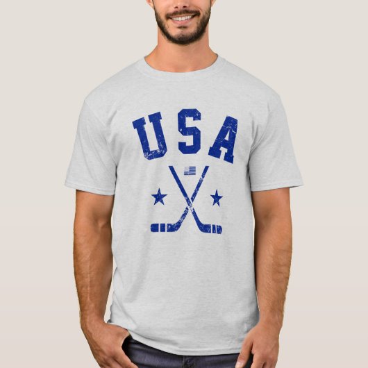 米国アイスホッケー Tシャツ (正面)