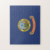 米国アイダホ州旗 ジグソーパズル (縦)