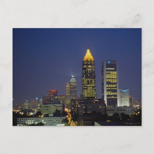 米国アトランタ，ジョージア ポストカード (正面)