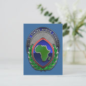 米国アフリカ司令部 ポストカード (スタンド正面)