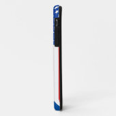 米国アメリカハイチの半分の旗米国の国 Case-Mate iPhoneケース (裏面/左)