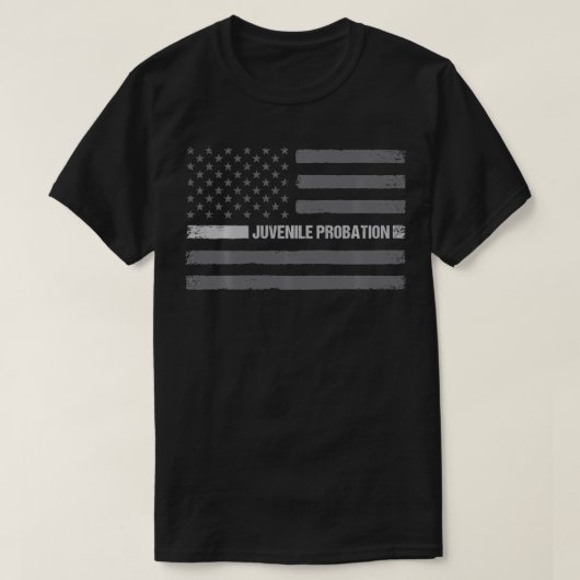米国アメリカ動揺しての少年保護観察会 Tシャツ (デザイン正面)
