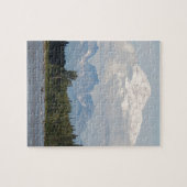 米国アラスカ州の川からMt McKinleyのDenali 3 ジグソーパズル (横)