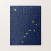 米国アラスカ州旗 ジグソーパズル (縦)