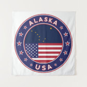 米国アラスカ州 タペストリー (正面)