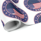 米国アラスカ州 ラッピングペーパー (ロールコーナー)