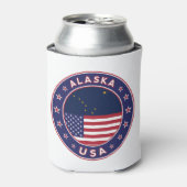 米国アラスカ州 缶クーラー (缶正面)