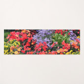 米国アラスカ，アンカレッジの花 ヨガマット (正面(横))