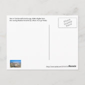 米国アラスカ，アンカレッジ ポストカード (裏面)