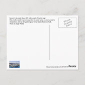 米国アラスカ,セワード ポストカード (裏面)