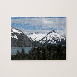 米国アラスカ，ポーテージ湖 ジグソーパズル