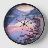 米国アラスカ 壁時計 (正面)