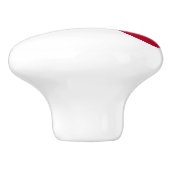 米国アラバマ州旗とセラミックノブの引っ張り セラミックノブ (側面)