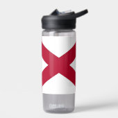 米国アラバマ州旗の付いたウォーターボトル ウォーターボトル (左面)