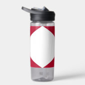 米国アラバマ州旗の付いたウォーターボトル ウォーターボトル (右面)