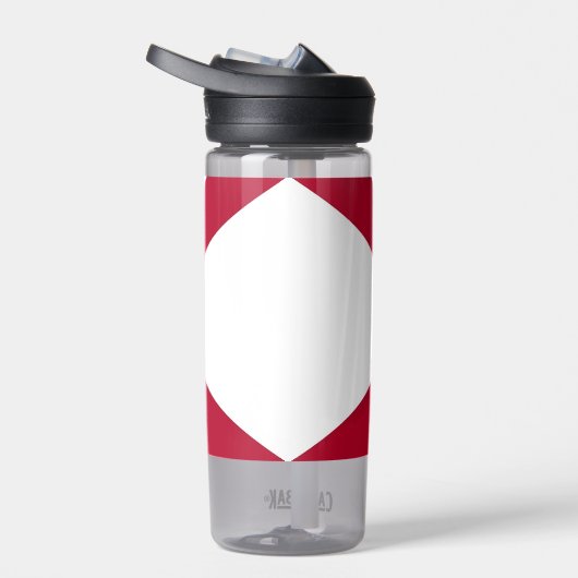 米国アラバマ州旗の付いたウォーターボトル ウォーターボトル (右面)