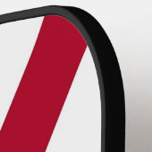 米国アラバマ州旗の付いたピックボールパドル ピックルボールラケット (左詳細)