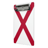 米国アラバマ州旗を持つミニクリップボード ミニクリップボード (アングル2)