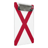 米国アラバマ州旗を持つミニクリップボード ミニクリップボード (アングル)