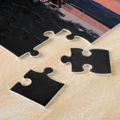 米国アリゾナ州の日没のパウエル湖 ジグソーパズル (側面)