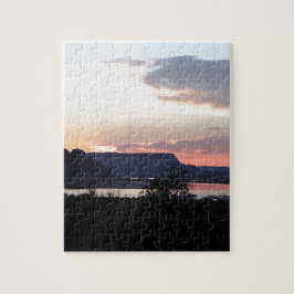 米国アリゾナ州の日没のパウエル湖 ジグソーパズル