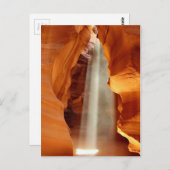 米国アリゾナ州アンテロープキャニオン ポストカード (正面/裏面)