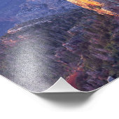 米国アリゾナ州グランドキャニオン国立公園表示 フォトプリント (角)