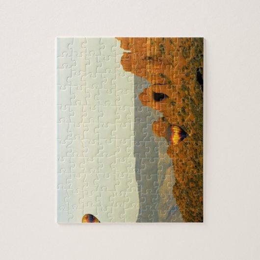 米国アリゾナ州セドナの熱気球 ジグソーパズル (縦)