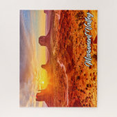 米国アリゾナ州ビューティフルモニュメントバレー ジグソーパズル (縦)