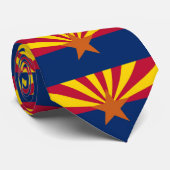 米国アリゾナ州旗と提携 ネクタイ (ロール)