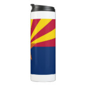 米国アリゾナ州旗を持つサーマル州 タンブラー (回転右)