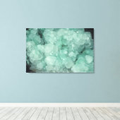 米国アリゾナ州，方解石の結晶 キャンバスプリント (インサイチュ (ウッドフロア))