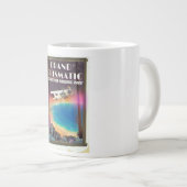 米国イエローストーン国立公園 ジャンボコーヒーマグカップ (正面右)