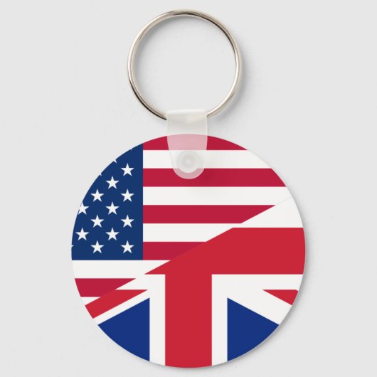 米国イギリス キーホルダー (正面)