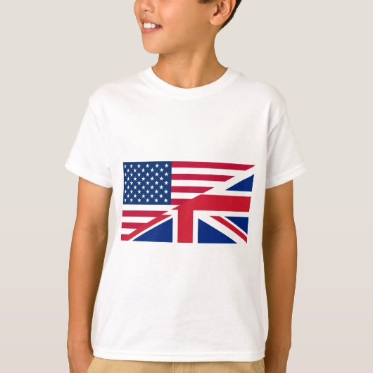 米国イギリス Tシャツ (正面)