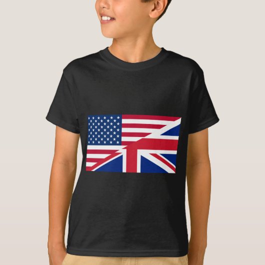 米国イギリス Tシャツ (正面)