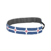 米国イスリップまたは滑ることインディアナポリス州旗を持つノンヘッドバンド アスレチックヘッドバンド (右)