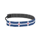 米国イスリップまたは滑ることインディアナポリス州旗を持つノンヘッドバンド アスレチックヘッドバンド (左)