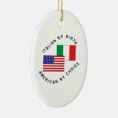 米国イタリアンの選択 セラミックオーナメント (右)