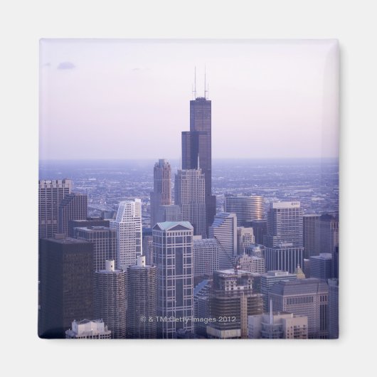 米国イリノイ州シカゴ2 マグネット (正面)