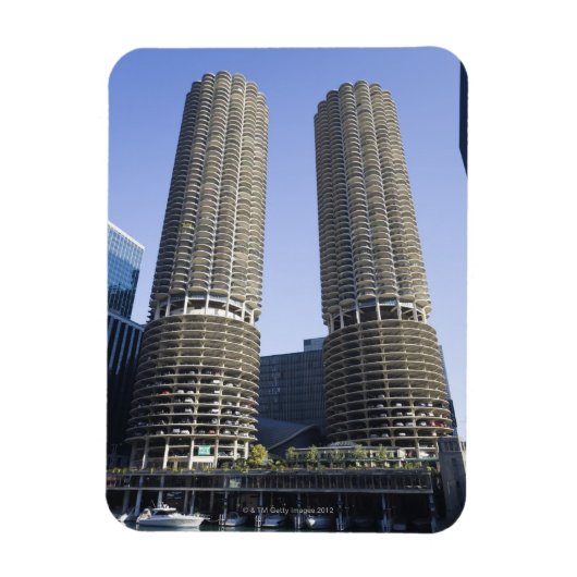 米国イリノイ州シカゴ マグネット (縦)