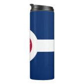 米国インディアナポリス州旗を持つサーマルタンブラー タンブラー (回転右)